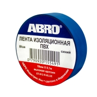 Изолента синяя (19 мм х 9,1 м) ABRO