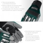KRAFTOOL Extrem, XL (10), профессиональные комбинированные перчатки, антивибрационные, противоударные (11287-XL) в магазине Labirintpokupok.ru