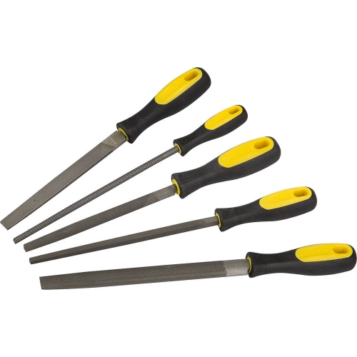 STAYER 200 мм, 5 предм., набор напильников, Professional (1682-20-H5) в магазине Labirintpokupok.ru