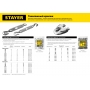 STAYER DIN 1480, М14, 3 шт, талреп крюк-кольцо (30515-14) в магазине Labirintpokupok.ru