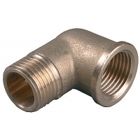 GENERAL FITTINGS гайка-штуцер, 1/2″, латунь, уголок с упором (51074-G/S-1/2)
