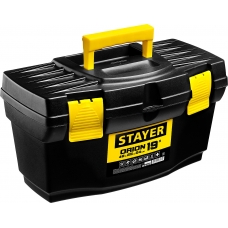 STAYER ORION-19, 480 х 250 х 240 мм, (19″), пластиковый ящик для инструментов (38110-18)