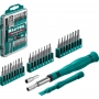 KRAFTOOL Precision-28, 28 предм., отвертка для точных работ (25677) в магазине Labirintpokupok.ru