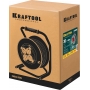 KRAFTOOL K-325, КГ, 3 х 2.5 мм2, 30 м, 4000 Вт, IP44, силовой удлинитель на стальной катушке (55086-30) в магазине Labirintpokupok.ru