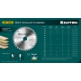 KRAFTOOL Optima, 190 х 30 мм, 36Т, пильный диск по дереву (36951-190-30) в магазине Labirintpokupok.ru