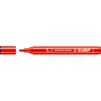 ЗУБР ММ-400, красный, 2 мм, круглый, меловой маркер, Профессионал (06332-3)