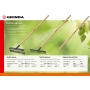 GRINDA GS-14 WOOD, 445 х 95 х 1300 мм, 14 витых зубцов, углеродистая сталь, антикор. покрытие, черенок дерев. высш. сорт, садовые грабли(39581-14) в магазине Labirintpokupok.ru