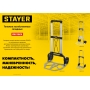 STAYER PROTruck, до 70кг, каркас и платформа из алюминия, платформа 39х28см, колеса d13 см, вес 3.0кг, складная хозяйственная тележка (38755-70) в магазине Labirintpokupok.ru