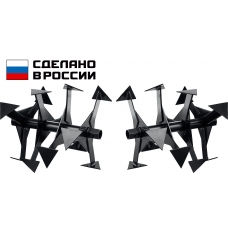 ЗУБР Ф-2, НЕХ 32, фрезы гусиные лапки для мотоблоков (707108-2)