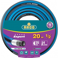 RACO EXPERT, 1/2″, 20 м, 35 атм, четырёхслойный, армированный, поливочный шланг (40302-1/2-20)