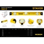 STAYER I-Bar 180˚, 1500 мм, двутавровый, уровень с поворотным глазком (3470-150) в магазине Labirintpokupok.ru