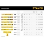 STAYER I-Bar 180˚, 1500 мм, двутавровый, уровень с поворотным глазком (3470-150) в магазине Labirintpokupok.ru