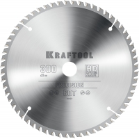 KRAFTOOL Precision, 300 х 32 мм, 60Т, пильный диск по дереву (36952-300-32)