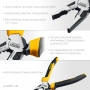 STAYER Hercules, 200 мм, комбинированные плоскогубцы (2203-1-20) в магазине Labirintpokupok.ru