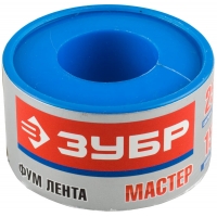 ЗУБР 0.1 мм х 25 мм х15 м, 0.40 г/см3, ФУМ лента (12373-25-040)