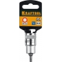 KRAFTOOL HEX, 1/2″, Н4, торцовая бита-головка (27908-04) в магазине Labirintpokupok.ru