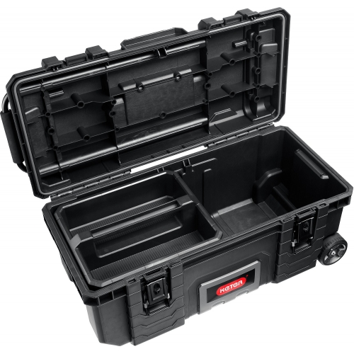 KETER GEAR MOBILE, (28″), пластиковый ящик-тележка на колесах (38375) в магазине Labirintpokupok.ru