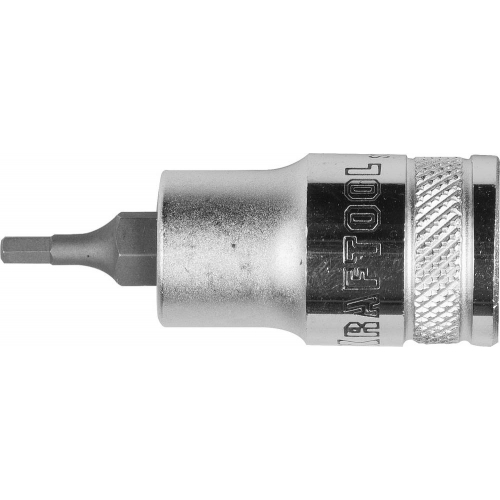 KRAFTOOL HEX, 1/2″, Н3, торцовая бита-головка (27908-03) в магазине Labirintpokupok.ru
