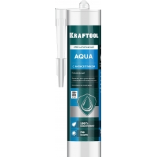 KRAFTOOL AQUA, 310 мл, белый, водостойкий монтажный клей (41345)