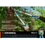 GRINDA TX-980A, 645 - 885 мм, кованные лезвия, храповый механизм, телескопический, контактный сучкорез, PROLine (424513) в магазине Labirintpokupok.ru