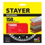 STAYER Turbo, 150 мм, (22.2 мм, 7 х 2.4 мм), сегментированный алмазный диск, Professional (3662-150) в магазине Labirintpokupok.ru