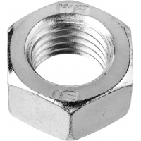 ЗУБР ГОСТ ISO 4032-2014, кл. пр. 6, M12, цинк, 4 шт, шестигранная гайка (303556-12)
