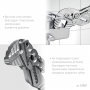 KRAFTOOL Vise-Wrench, 180 мм, клещи переставные-гаечный ключ (22063) в магазине Labirintpokupok.ru