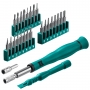 KRAFTOOL Precision-28, 28 предм., отвертка для точных работ (25677) в магазине Labirintpokupok.ru