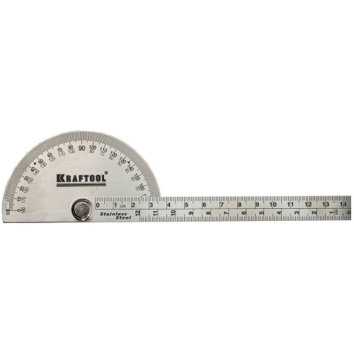 KRAFTOOL Protractor, 145 мм, транспортир (34290) в магазине Labirintpokupok.ru