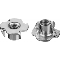 ЗУБР DIN 1624, M10 x 12 мм, цинк, 5 кг, врезная гайка (303780-10)