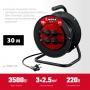 MIRAX ПВС, 3 х 2.5 мм2, 30 м, 3500 Вт, IP44, силовой удлинитель на катушке (55051-30) в магазине Labirintpokupok.ru