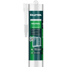 KRAFTOOL NEUTRAL, 300 мл, белый, нейтральный силиконовый герметик (41257-0)