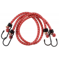 STAYER 120 см, d 7 мм, со стальными крюками, 2 шт, резиновый, крепежный шнур (40505-120)