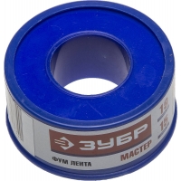 ЗУБР 0.1 мм х 19 мм х15 м, 0.40 г/см3, ФУМ лента (12373-19-040)