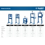 ЗУБР ПГН-12, 12 т, гидравлический пресс с гидронасосом и манометром, Профессионал (43072-12) в магазине Labirintpokupok.ru