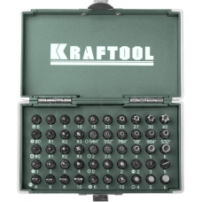 KRAFTOOL X-Drive, 50 шт, набор кованых торсионных бит (26065-H50)