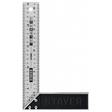 STAYER 250 мм, столярный угольник, Professional (3431-25)