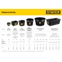 STAYER d 120 х 90 мм, 0.7 л, высокая чашка для гипса (0608-1) в магазине Labirintpokupok.ru