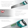 KRAFTOOL Alligator Laminator 11, 500 мм, ножовка по ламинату (15207) в магазине Labirintpokupok.ru