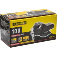 STAYER 100 мм, слесарные тиски (3256-100)