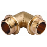 GENERAL FITTINGS штуцер/штуцер, 1/2″, латунь, уголок с упором (51074-S/S-1/2)