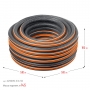 GRINDA ULTRA 6, 3/4″, 50 м, 25 атм, шестислойный, двойное армирование, поливочный шланг, PROLine (429009-3/4-50) в магазине Labirintpokupok.ru