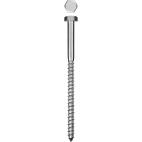 Шурупы ШДШ с шестигранной головкой (DIN 571), 140 х 8 мм, 2 шт, ЗУБР
